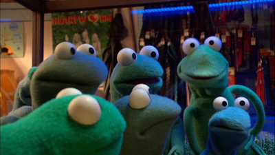 The Muppet Frogs appeared in the muppet show.