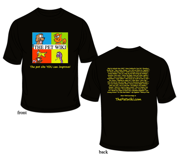 The Pet Wiki T-shirt